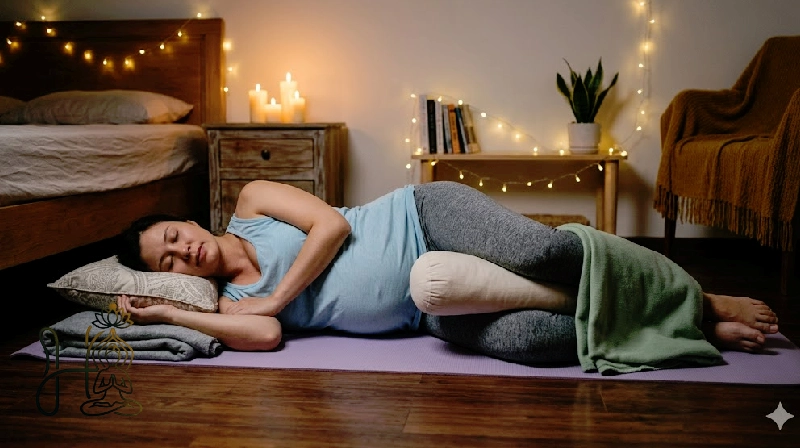 ba-bau-thu-gian-voi-tu-the-yoga-nghieng-nguoi