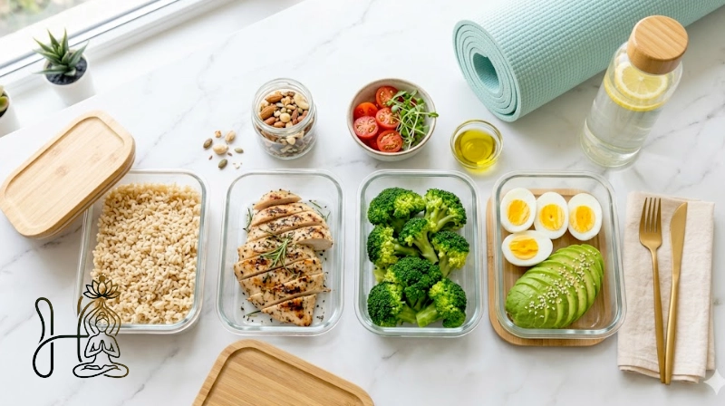 nguoi-tap-yoga-thuc-pham-eat-clean-meal-prep