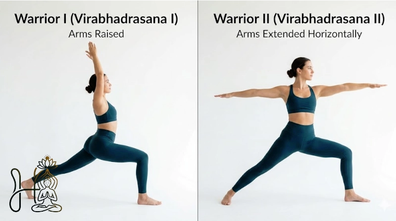 so-sanh-tu-the-yoga-chien-binh-1-va-chien-binh-2